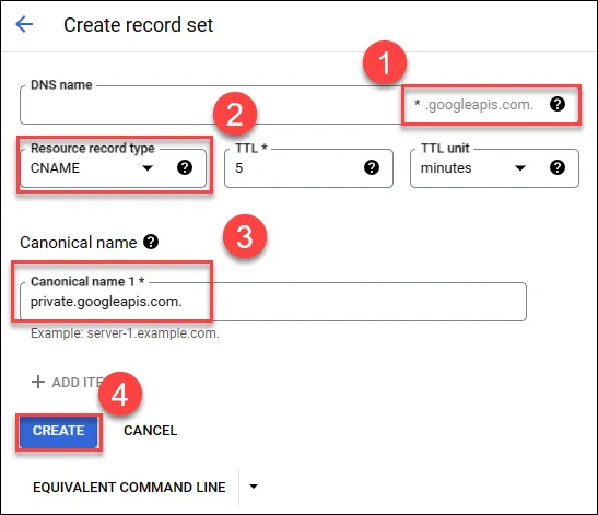 Adding CNAME record