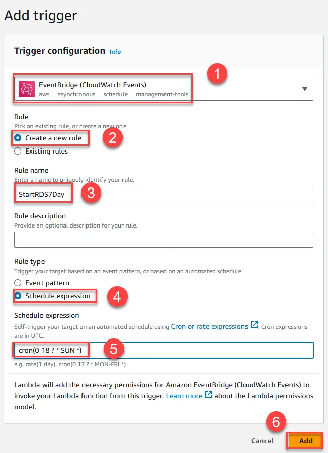 Configure Trigger